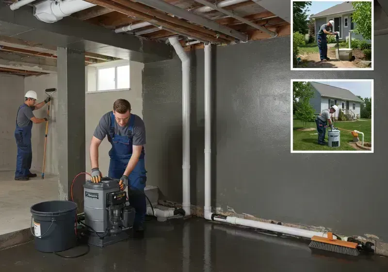 Basement Waterproofing and Flood Prevention process in Cecilia, LA